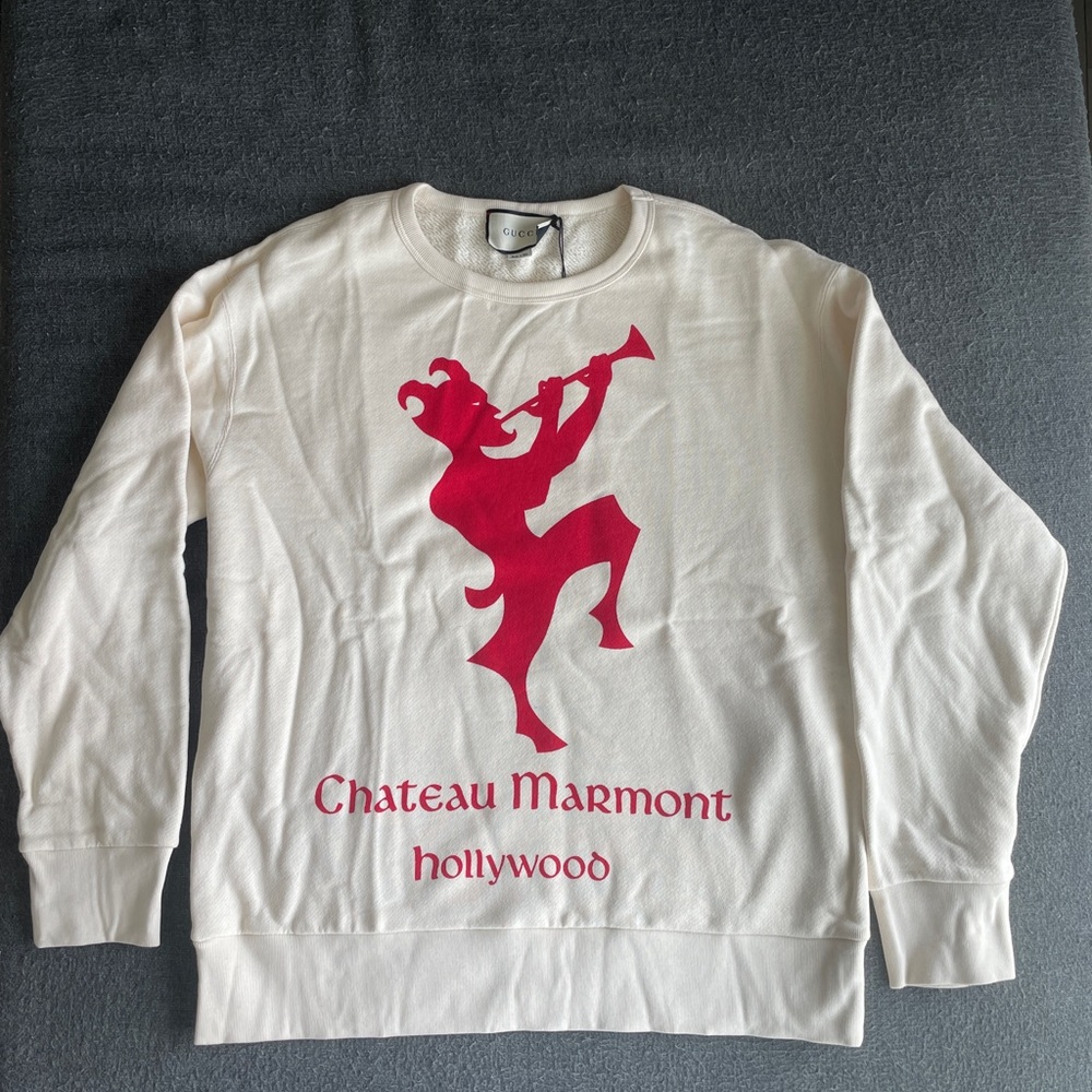 Gucci Chateau Marmont Hollywood Sweatshirt Men’s sz XL